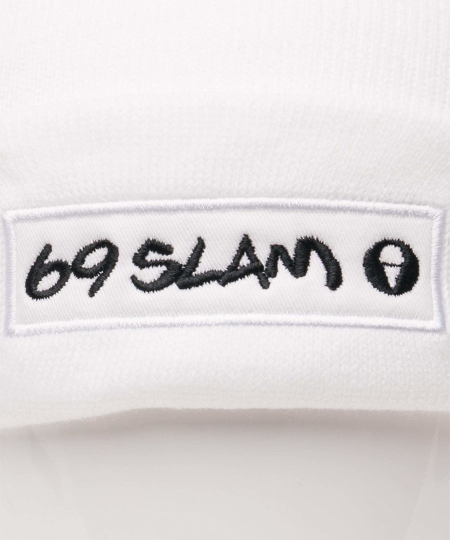 PLAIN WHITE BEANIE | 69SLAM Official Online Store