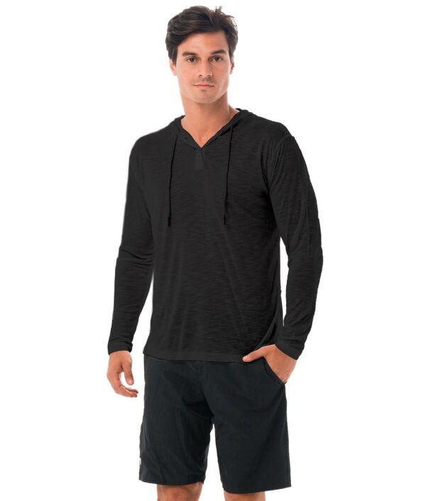 MEN PLAIN BLACK BYRON LOOSE TEE PLAIN