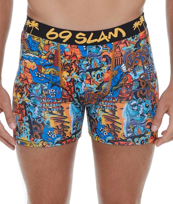 MEN GRAFITTY DYLAN FITTED BOXER