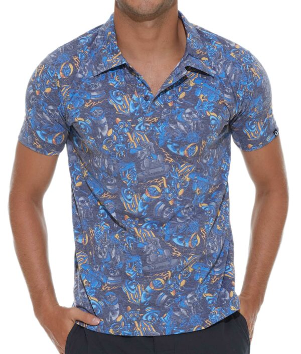 MEN GREATEST SHOW BLUE VITO POLO - Image 2