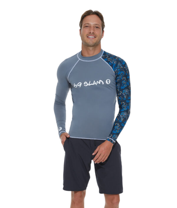 MEN ANCIENT EGYPT DIEGO L/S RASH VEST