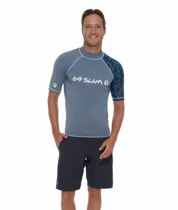 MEN ANCIENT EGYPT KOA S/S RASH VEST