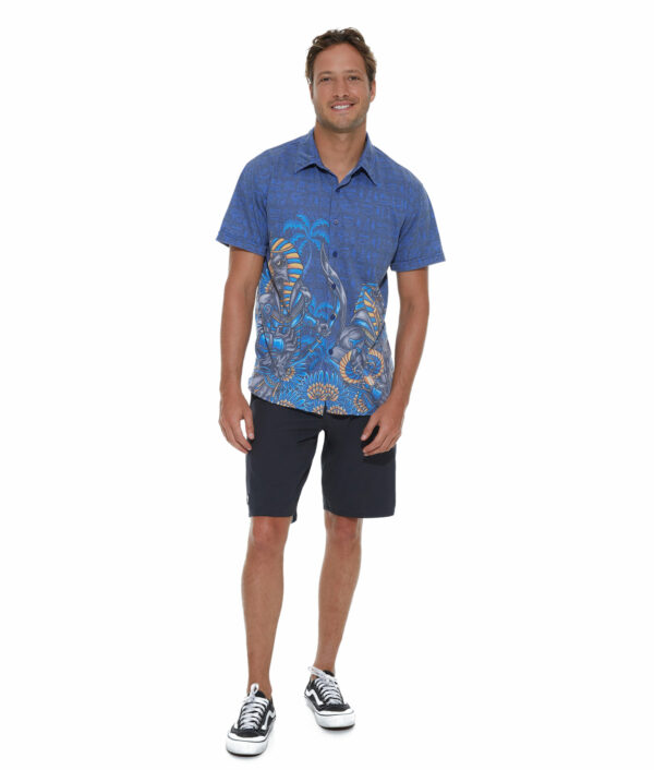 MEN EGYPTIAN GOD JAMIE S/S RASH SHIRT PLACEMENT