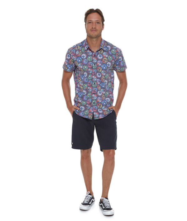 MEN MONSTER BALL JULIAN S/S RASH SHIRT