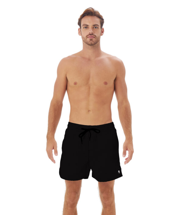 MEN PLAIN SAMOA ELASTIC WAIST BOARDSHORT