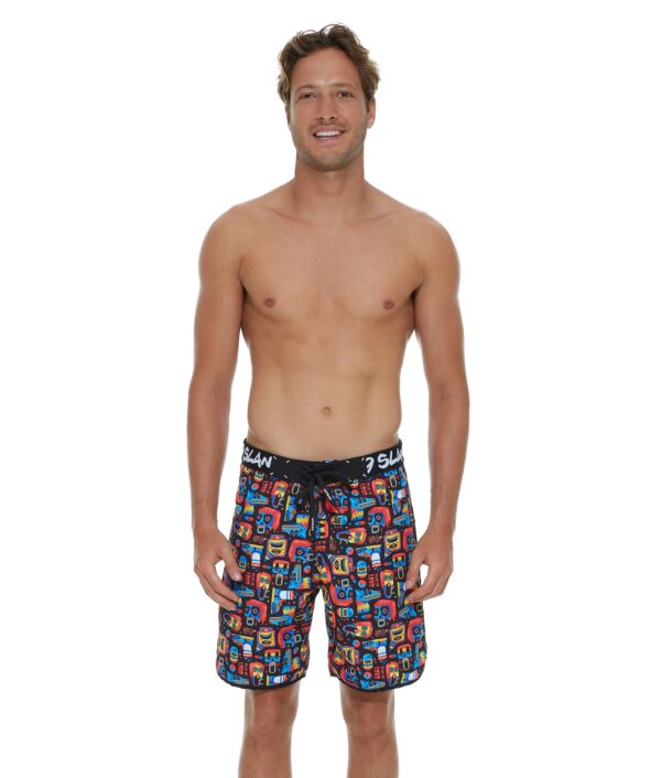 MEN MONSTA FREAK LUKE MEDIUM LENGTH BOARDSHORT - Image 1