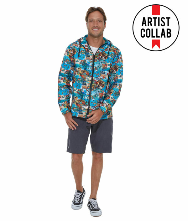 MEN BEACH BUGGER LEO WINDBREAKER