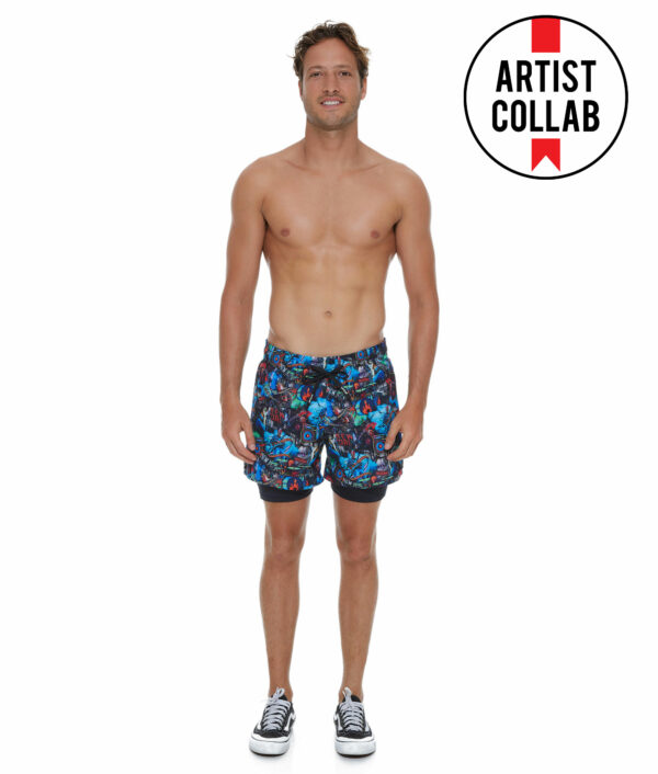 MEN PUNK BUSKERS REUS 4WAYS ACTIVE SHORT