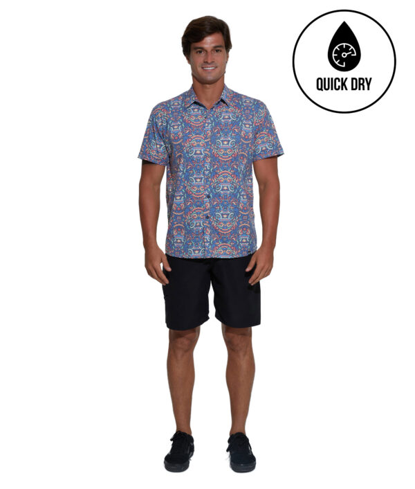 MEN TOTEM BALI JULIAN S/S RASH SHIRT