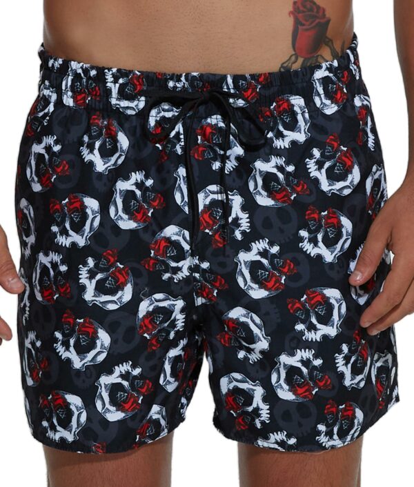 MEN STIPPLING SAMOA ELASTIC WAIST BOARDSHORT - Image 2