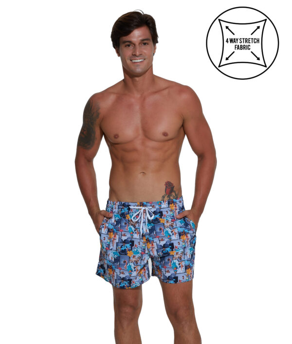 MEN SUMMER YACHT ALEXIS EW 4 WAYS STRETCH BOARDSHORT - Image 1