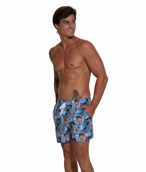 MEN SUMMER YACHT ALEXIS EW 4 WAYS STRETCH BOARDSHORT - Image 3