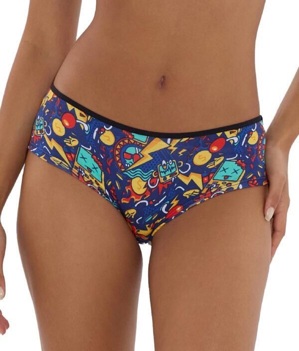 WOMEN GAME OVER PEGGY BAMBOO MINI SHORT