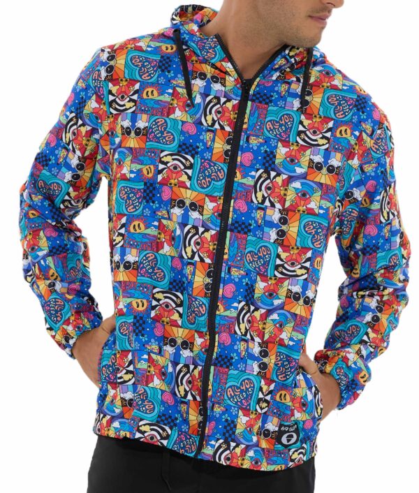 MEN HIPPIE VINTAGE LEO WINDBREAKER - Image 2