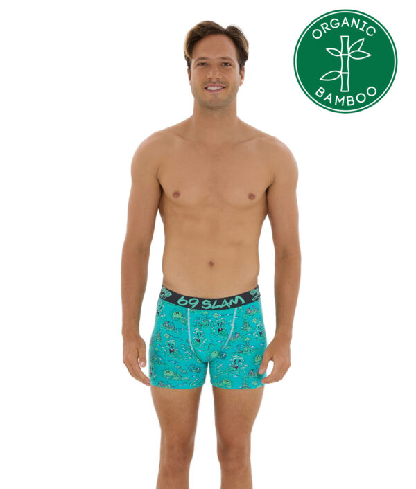 MEN UNEXPECTED GILBERT BAMBOO FITTED BOXER - Image 2