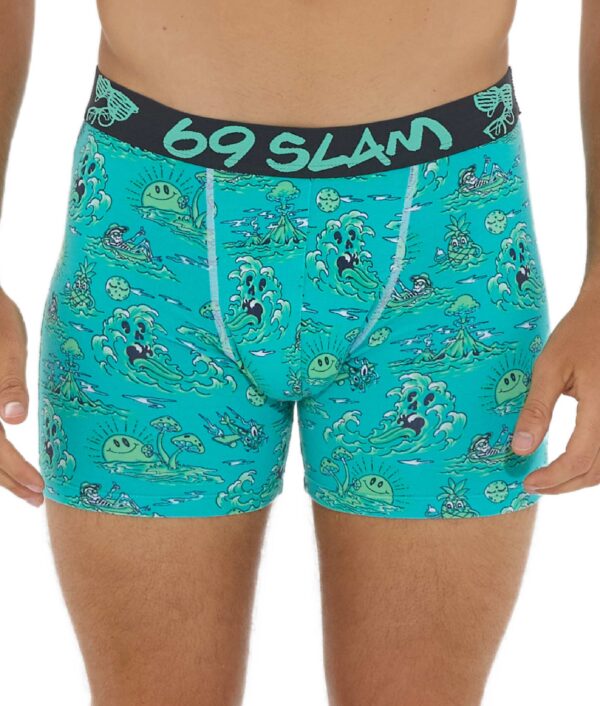 MEN UNEXPECTED GILBERT BAMBOO FITTED BOXER - Image 1