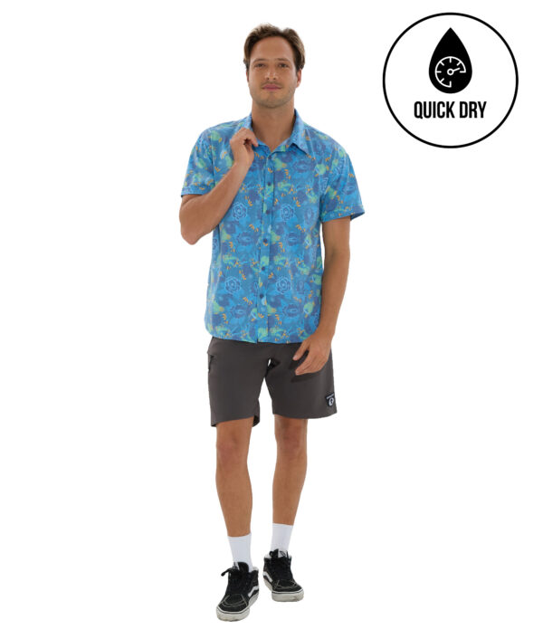 MEN CACTASS JULIAN S/S RASH SHIRT