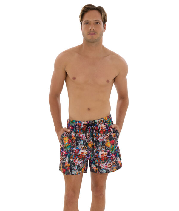 MEN MEXICOLLAGE ALEXIS EW 4 WAYS STRETCH BOARDSHORT - Image 1