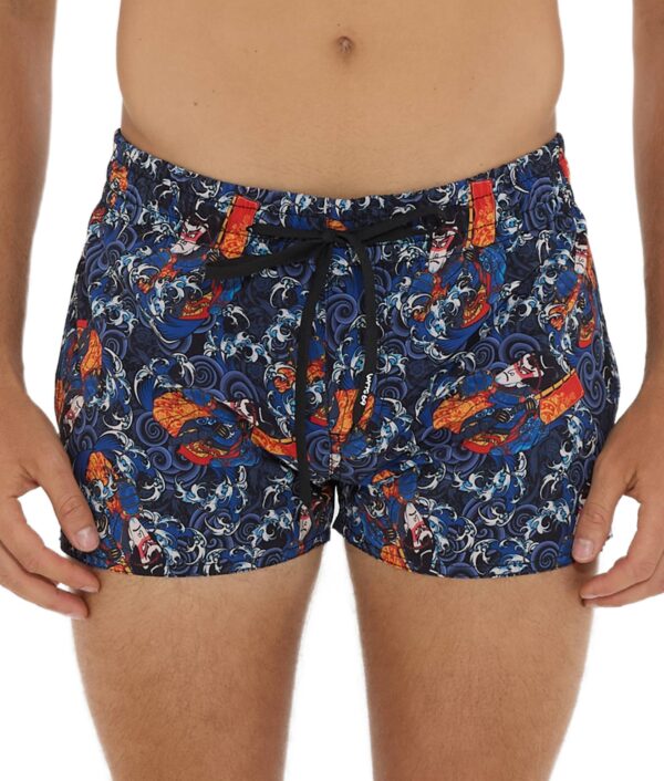 MEN KABUKI BAJO 4 WAYS STRETCH VOLLEY SHORT - Image 2