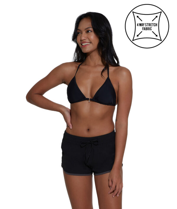 WOMEN PLAIN LAYLA 4 WAYS STRETCH BOARDSHORT