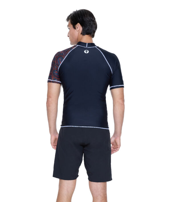 MEN SAMOAN KOA S/S RASH VEST - Image 4