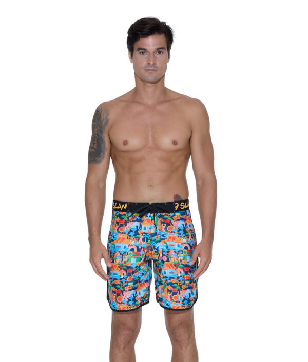 MEN JAAP LAND LUKE MEDIUM LENGTH BOARDSHORT - Image 1