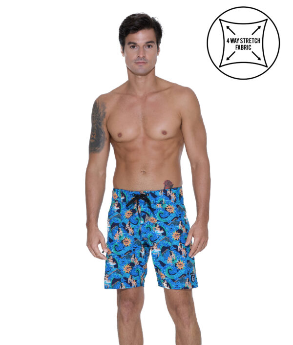 MEN ANCIENT WAVES LIAM 4 WAYS STRETCH BOARDSHORT - Image 1