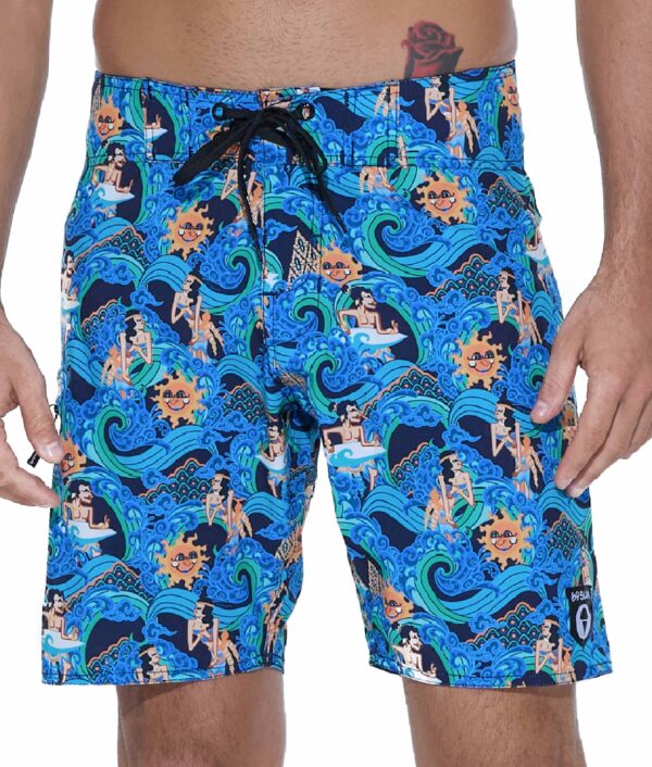 MEN ANCIENT WAVES LIAM 4 WAYS STRETCH BOARDSHORT - Image 2