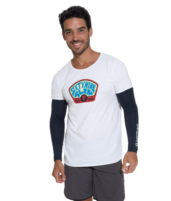 UNISEX PLAIN BLACK ROONEY ARM SLEEVES - Image 1