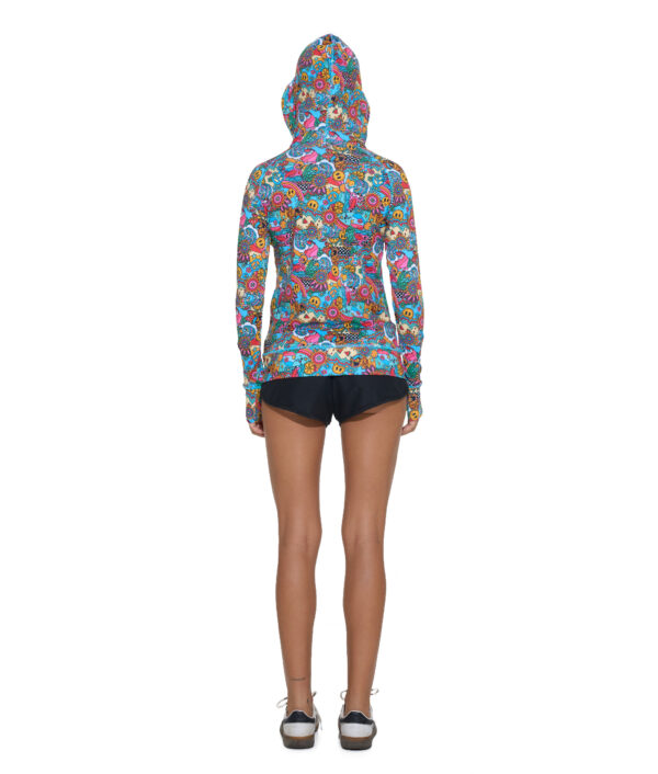 WOMEN TROPICAL LAH CALI HOODED VEST - Image 7