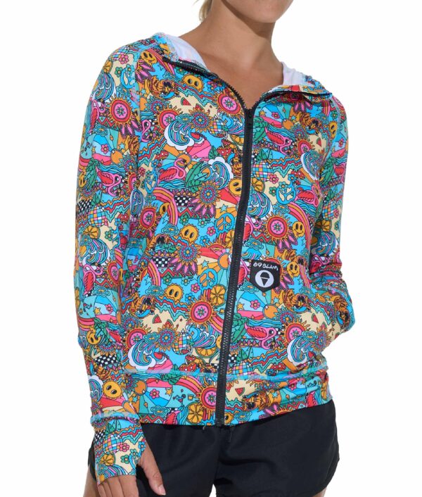 WOMEN TROPICAL LAH CALI HOODED VEST - Image 2