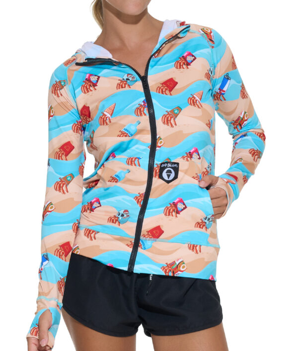 WOMEN WRONG HOUSE CALI HOODED VEST - Image 2