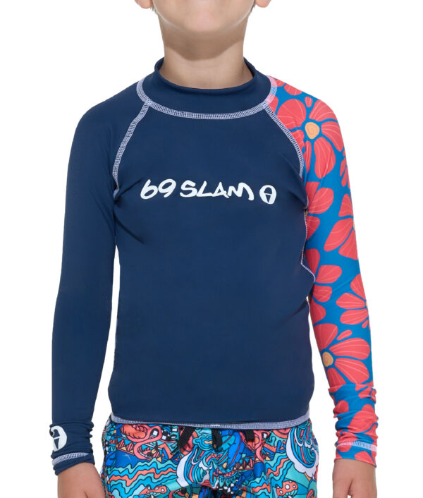 KIDS FLORA MYRIAD OWEN L/S RASH VEST - Image 2