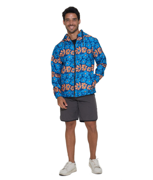 MEN FLOWER POWER LEO WINDBREAKER