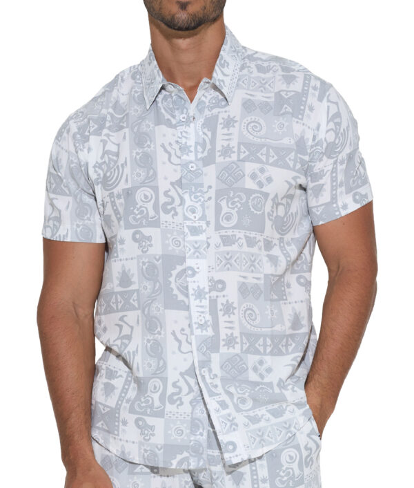 UNISEX ETHNIC BONG FELIX LIGHT SHIRT - Image 2