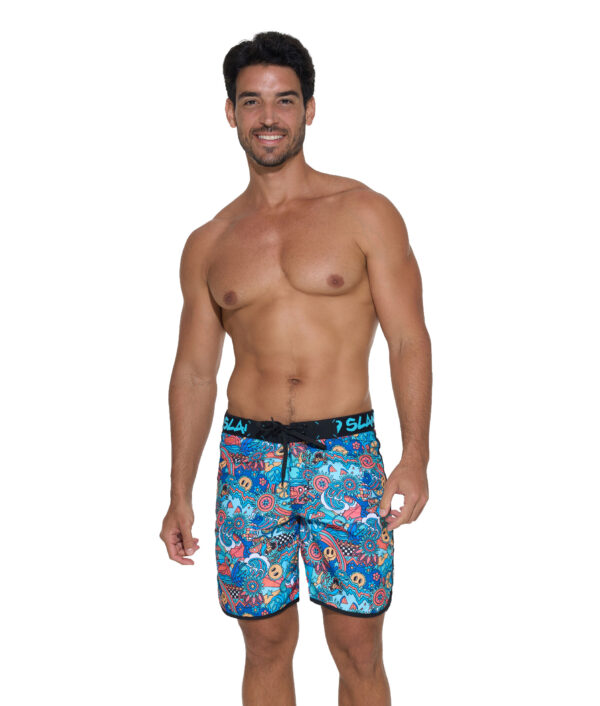 MEN TROPICAL LAH LUKE MEDIUM LENGTH BOARDSHORT
