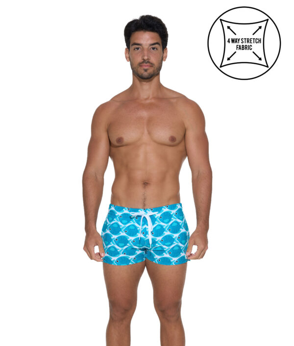 MEN FISHES BAJO 4 WAYS STRETCH VOLLEY SHORT - Image 1