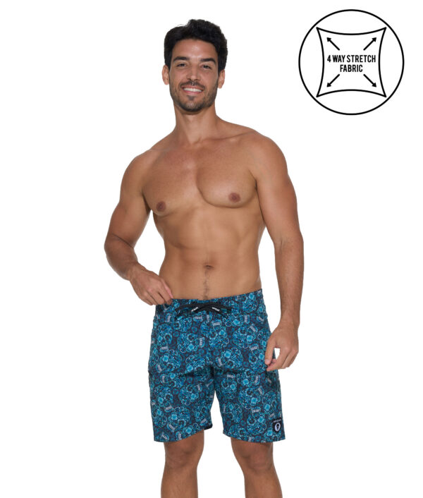 MEN SKULLER LIAM 4 WAYS STRETCH BOARDSHORT