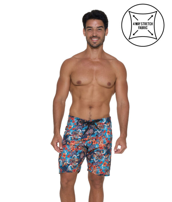 MEN THE MYTH LIAM 4 WAYS STRETCH BOARDSHORT