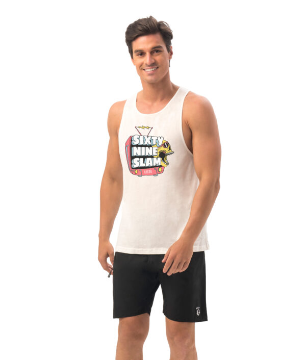 MEN ANALOGUE GUARD ROMAN LOOSE FIT SINGLET