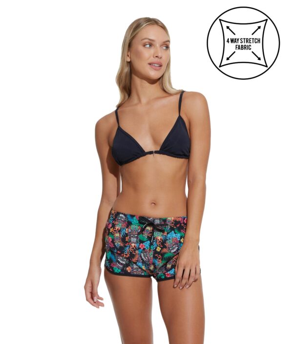 WOMEN HAWAIIAN TIKI LAYLA 4 WAYS STRETCH BOARDSHORT