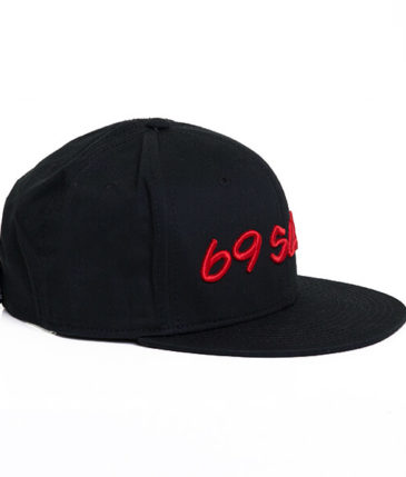 69SLAM EMBROIDEDBLACK CAP