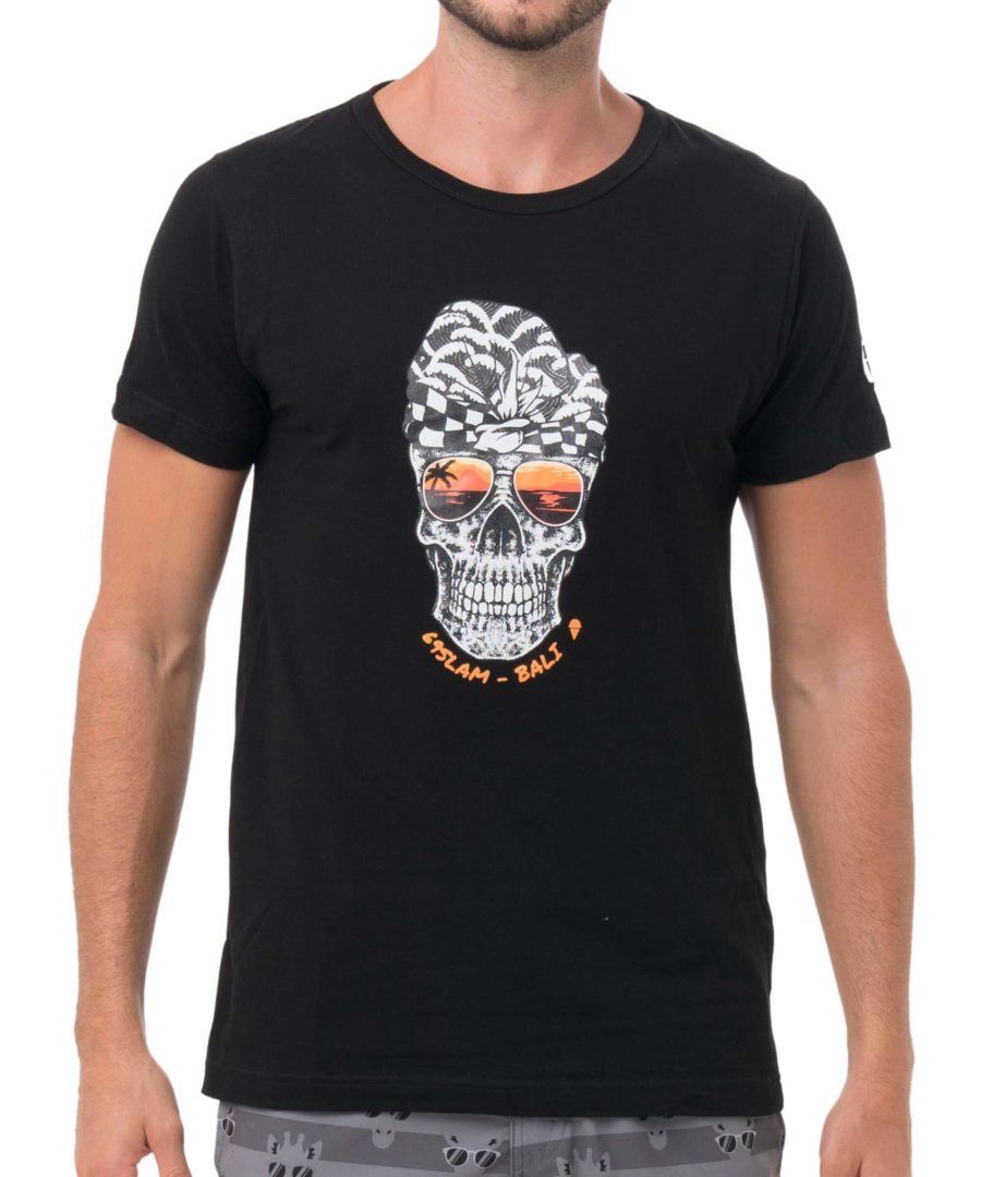 SUNSET GRIN BLACK DNA COLLECTION SHORT SLEEVES T-SHIRT