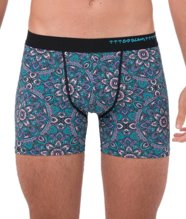 PASTEL MANDALA FITTED FIT BOXER