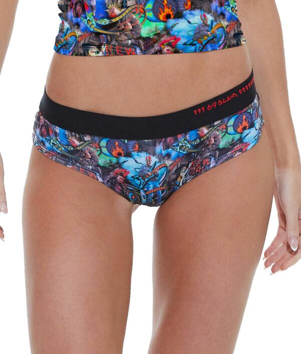 WOMEN PUNK BUSKERS LUNA BOXER