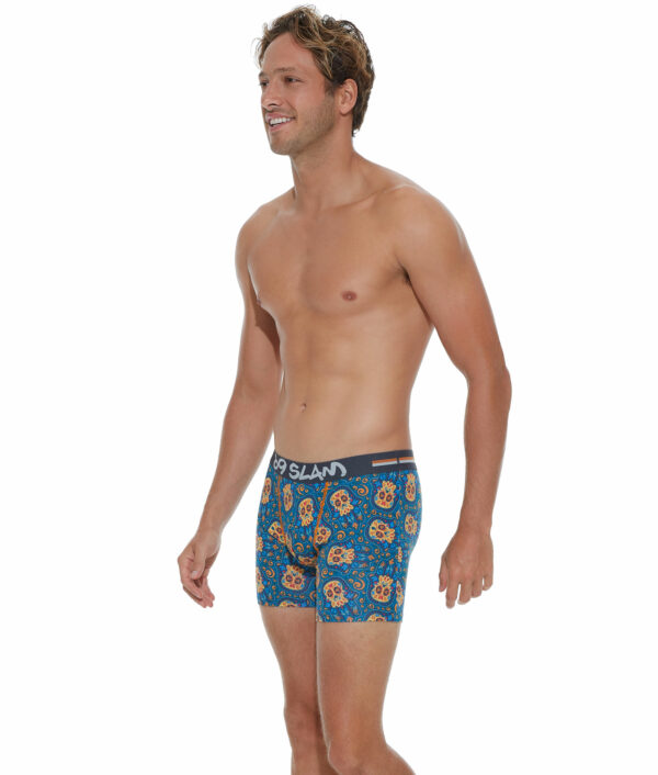 MEN HAMSA HAND GILBERT BAMBOO FITTED BOXER - Gambar 3