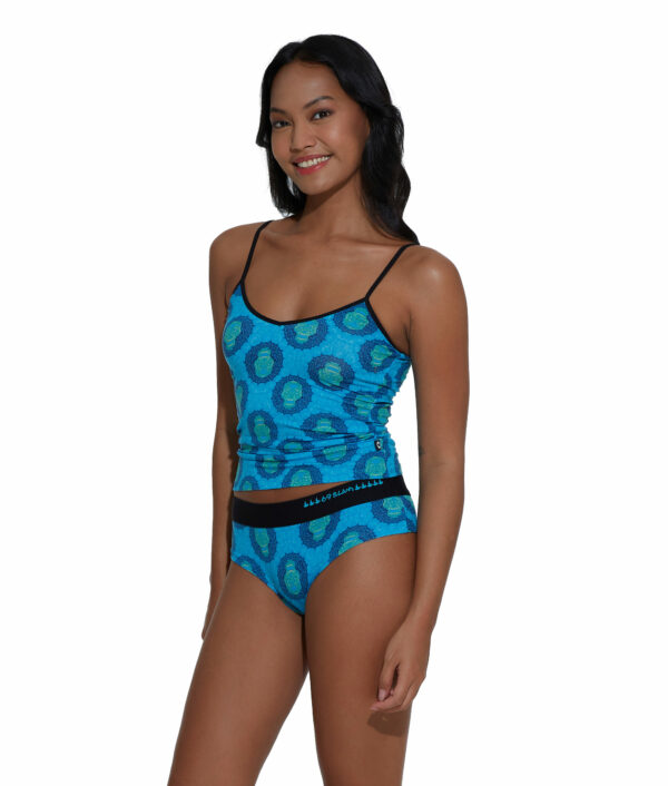 WOMEN SKULL MANDALA ALEXA BAMBOO BOXER - Image 3