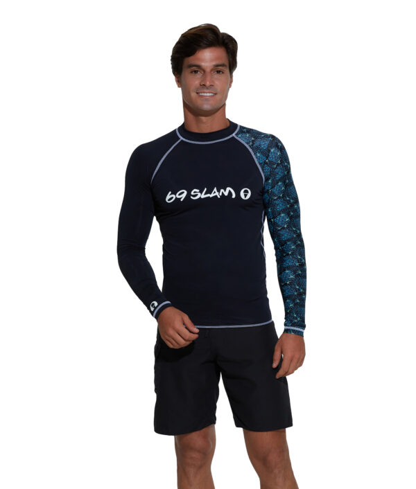 MEN PINE CACTUS DIEGO L/S RASH VEST - Gambar 1