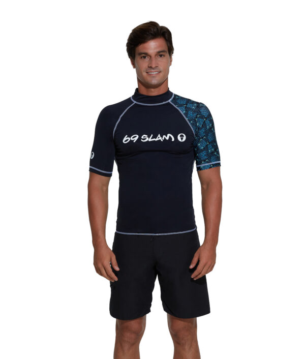 MEN PINE CACTUS KOA S/S RASH VEST