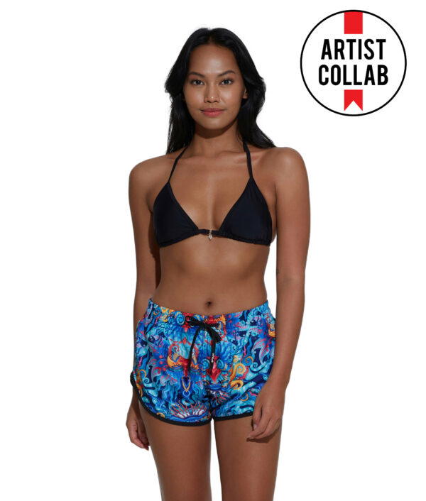 WOMEN BLUE HABITAT ELOISE BOARDSHORT